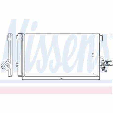Radiador Calefaccion A.A. Mercedes Vito VERSION INDEFINIDA