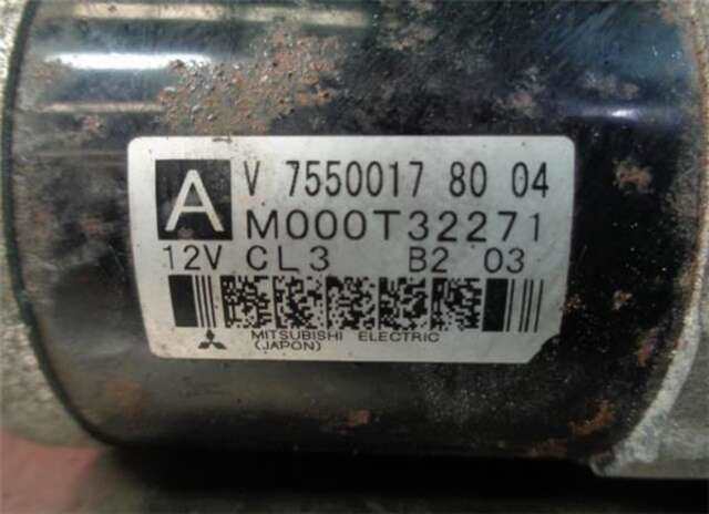 Foto 3ª: Motor de Arranque Mini One 1.6 16V [W10B16A]