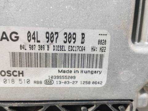 Foto 3ª: Centralita Motor ECU Seat Leon ERENCE 105CV 77KW [CLH] (2013)