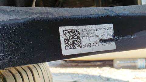 Foto 2ª: Brazo Suspension Delantero Derecho Audi A3 AMBITION 150CV 110KW (2013)