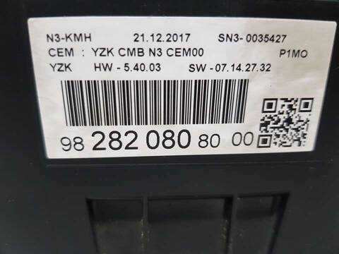 Foto 3ª: Cuadro de Instrumentos Opel Crossland EXCELLENCE 120CV 88KW [DV6FC-BH01] (2018)