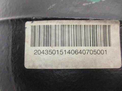 Foto 2ª: Diferencial Trasero Mercedes Clase C 160 OM646811 FAMILIAR (2008)