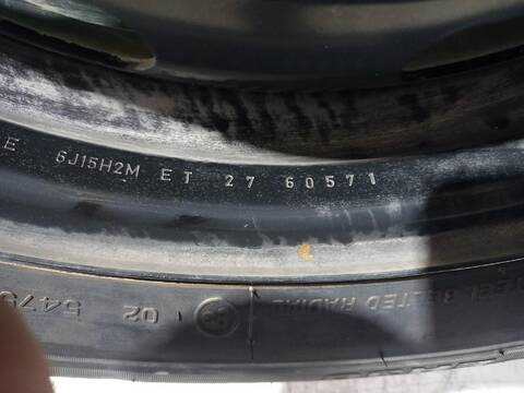 Foto 2ª: Juego LLantas Peugeot 307 1.6 16V CAT 109CV [9HY] (2002)