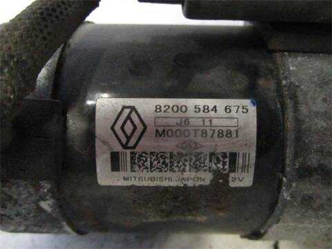 Foto 3ª: Motor de Arranque Renault Megane 1.5 DCI 86CV 63KW II BM0/1_ CM0/1_) [K9K G7] (2007)