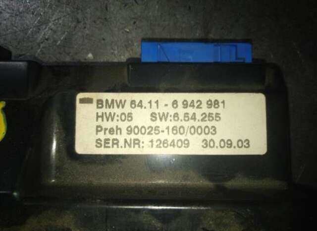 Mando Climatizador Bmw Serie 7 720 3.0 D