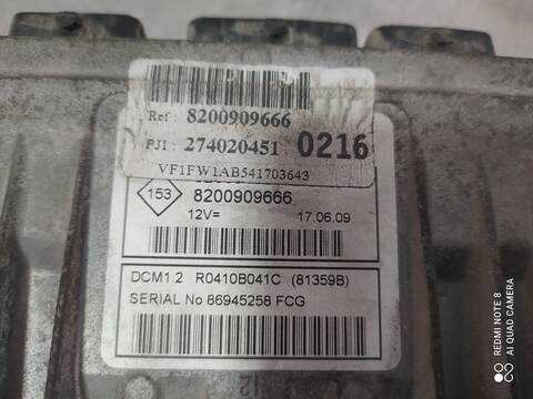 Foto 4ª: Centralita Motor ECU Renault Kangoo FURGON COMPACT COMFORT 68CV 50KW [K9KA8] (2009)
