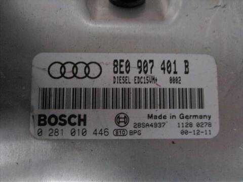 Foto 2ª: Centralita Motor ECU Audi A4 2.5 TDI QUATTRO 132KW) BERLINA 180CV [AKE] (2001)