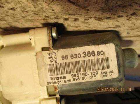 Foto 3ª: Elevalunas Eléctrico Delantero Izquierdo Peugeot 407 1.6 HDI FAP CAT 9HZ - DV6TED4) 109CV 80KW (2006)