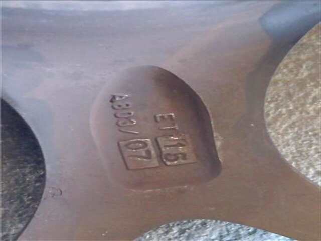 Foto 3ª: Juego LLantas Citroen Xsara 1.6I 16V EXCLUSIVE [1.6 LTR. - 80 KW 16V CAT (NFU - TU5JP4)] [NFU (TU5JP4)]