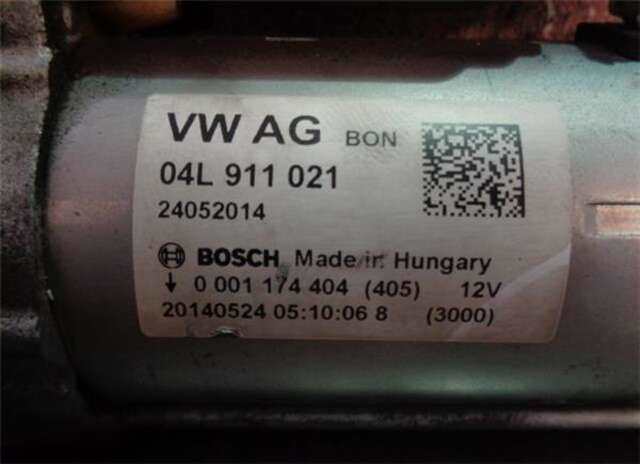 Motor de Arranque Audi A6 2.0 TDI ULTRA [2.0 LTR. - 140 KW 16V TDI]