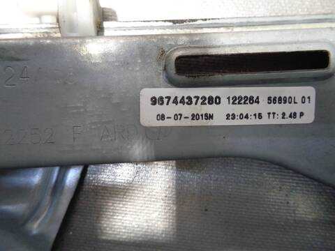 Foto 3ª: Elevalunas Manual Trasero Derecho Citroen C Elysee 1.6 BLUE-HDI FAP 99CV 73KW [BHY] (2015)