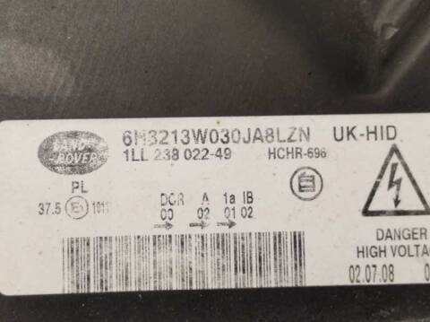 Foto 4ª: Faro Izquierdo Land Rover Range V6 TD HSE 190CV 140KW [276DT] (2006)