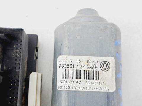 Foto 3ª: Elevalunas Eléctrico Delantero Izquierdo Volkswagen Passat 2.0 TDI BERLINA 140CV 103KW [CBA] (2009)