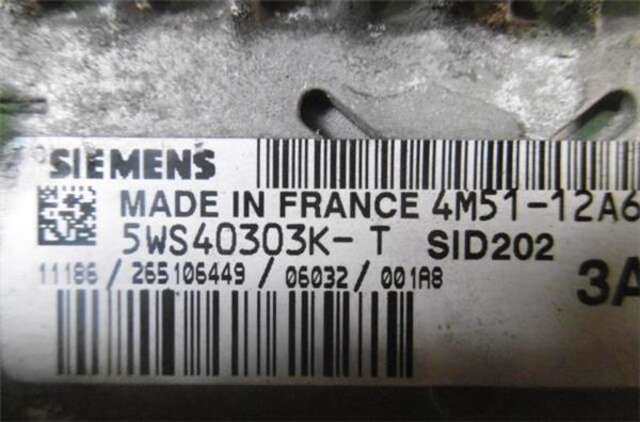 Foto 3ª: Centralita Motor ECU Ford Focus 1.8 TDCI [KKDA]