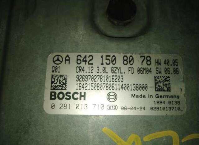 Centralita Motor ECU Mercedes Clase CLK 320 3.2 V6 18V CAT (208.365) 218CV 160KW M112 E32
