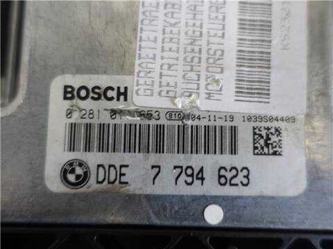 Foto 2ª: Centralita Motor ECU Bmw Serie 3 315 2.0 318TD 115CV 85KW [M47 D20 (204D4)] (2004)