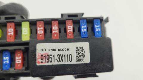 Foto 3ª: Caja Reles Fusibles Kia Carens BASIC 135CV 99KW [G4FD] (2015)
