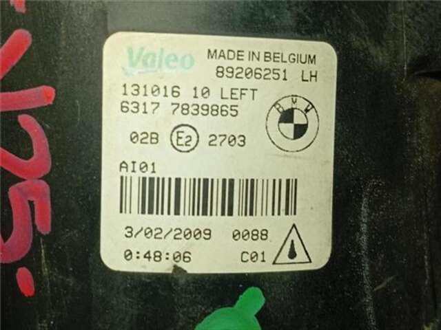 Faro Antiniebla Delantero Izquierdo Bmw Serie 3 315 3.0 330D XDRIVE [3.0 LTR. - 170 KW TURBODIESEL CAT]