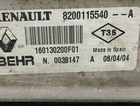 Foto 2ª: Intercooler Renault Megane AUTHENTIQUE BERLINA 101CV 74KW II BERLINA 5P [K9K F7] (2004)