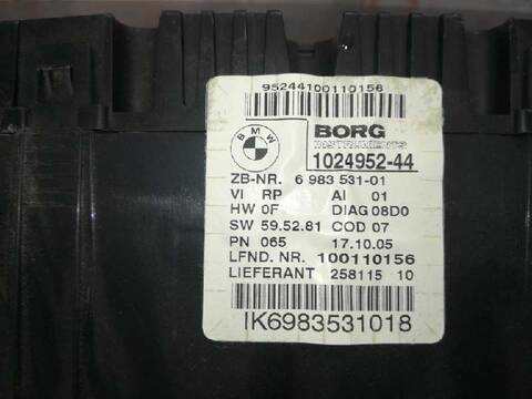 Cuadro de Instrumentos Bmw Serie 1 114 118D BERLINA 122CV 90KW