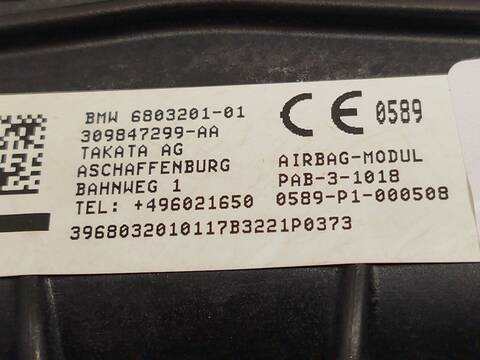 Foto 4ª: Airbag Delantero Derecho Mini Mini ONE D 95CV 70KW [B37C15A] (2018)