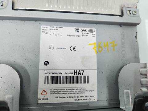 Foto 3ª: Pantalla Multifuncion Hyundai Ioniq KLASS LE HYBRID 141CV [G4LE] (2021)