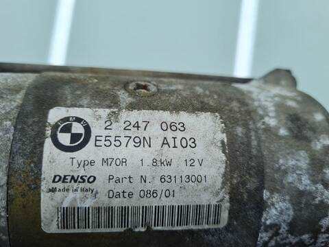 Foto 4ª: Motor de Arranque Bmw Serie 3 315 320D BERLINA 136CV 100KW [M47D20] (2001)
