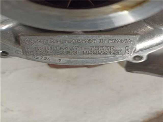 Foto 2ª: Turbocompresor Renault Clio 1.5 BUSINESS [1.5 LTR. - 66 KW DCI DIESEL FAP] [K9K B6]