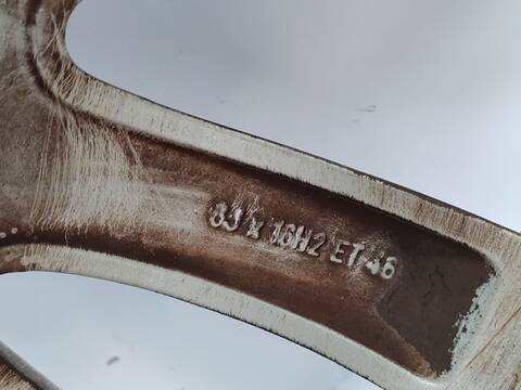 Foto 3ª: LLanta Chapa Mercedes Clase B 150 170 245.232) 116CV 85KW [266940] (2007)