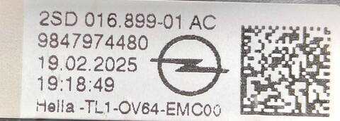 Foto 2ª: Piloto Trasero Izquierdo Opel Grandland HN09 (2025)