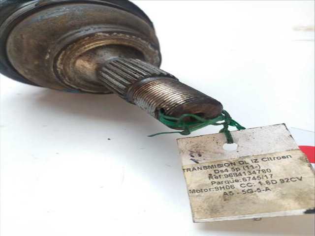 Transmision Delantera Izquierda Citroen C4 1.6 BLUEHDI 100
