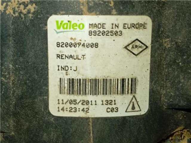 Foto 2ª: Faro Antiniebla Delantero Derecho Dacia Duster 1.6 16V [K4M 696]