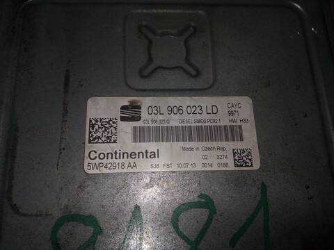 Foto 3ª: Centralita Motor ECU Seat Toledo STYLE 105CV 77KW [CAY] (2013)