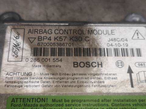 Foto 2ª: Centralita Airbag Mazda 3 Y6 BERLINA (2005)