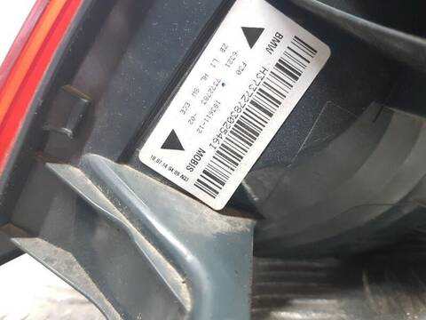 Foto 3ª: Piloto Trasero Izquierdo Bmw Serie 3 315 318 D 143CV 105KW [N47D20C] (2014)