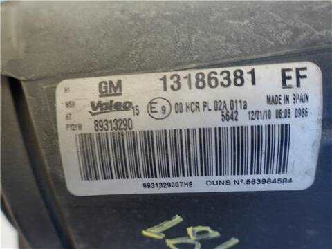 Foto 3ª: Faro Izquierdo Opel Corsa 1.3 CDTI 75CV 55KW [Z 13 DTJ] (2010)