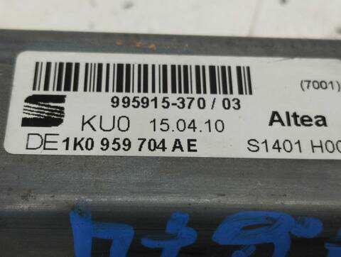 Foto 3ª: Elevalunas Eléctrico Trasero Derecho Seat Altea 1.9 TDI 105CV 77KW [BXE] (2010)