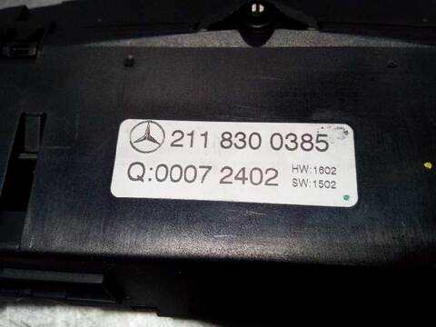 Foto 4ª: Mando Climatizador Mercedes Clase E 180 E 270 CDI 211.016) BERLINA 177CV 130KW [647961] (2002)