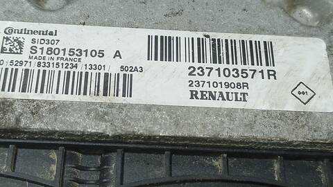 Foto 2ª: Centralita Motor ECU Renault Scenic XMOD EXPRESSION 110CV 81KW [K9K636] (2014)