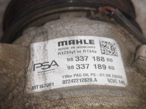 Compresor Aire Acondicionado Citroen C4 YHS BERLINA