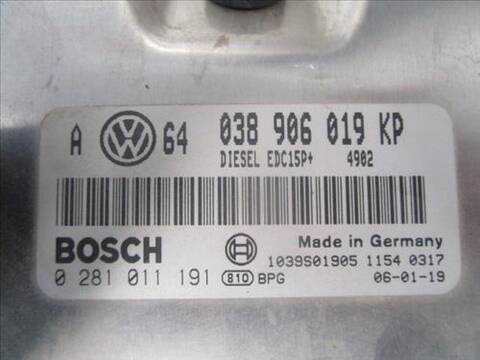 Foto 2ª: Centralita Motor ECU Seat Leon 1.9 TDI 100CV 74KW [AXR] (2006)