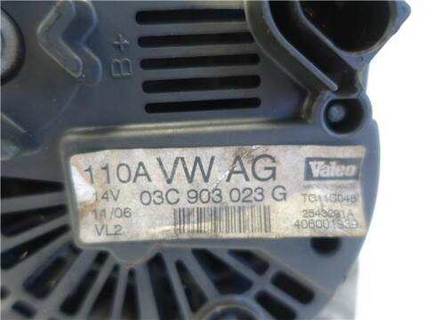 Foto 3ª: Alternador Volkswagen Golf 1.4 TSI 170CV 125KW [BLG] (2006)