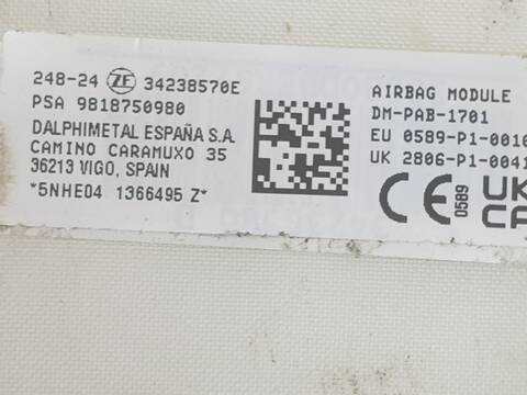 Foto 2ª: Kit Airbag Opel Combo EDITION PLUS (2018)