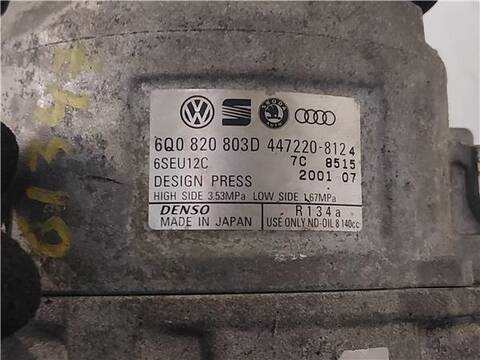 Foto 3ª: Compresor Aire Acondicionado Skoda Fabia 1.4 60CV 44KW [AZF] (2001)