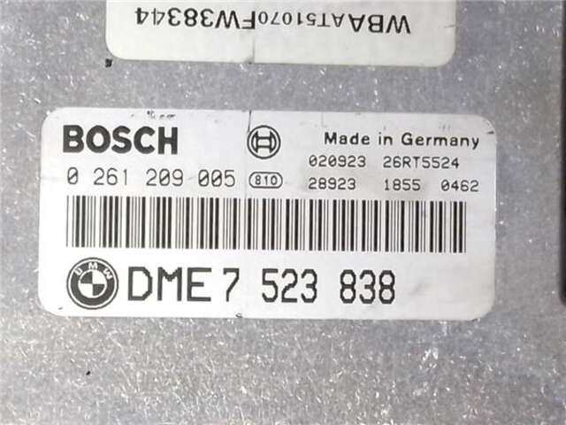 Foto 2ª: Centralita Motor ECU Bmw Serie 3 315 1.8 316TI [1.8 LTR. - 85 KW 16V] [N42B18A G]