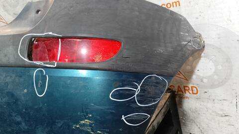 Foto 3ª: Paragolpes Trasero Opel Corsa SRI 90CV 66KW [Z14XE] (2001)