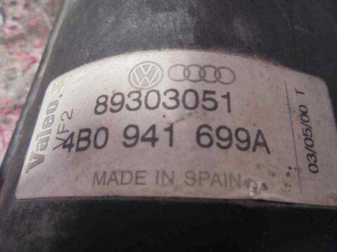 Foto 3ª: Faro Antiniebla Delantero Izquierdo Audi A6 2.5 TDI CAT AEL) BERLINA 140CV 103KW (1997)
