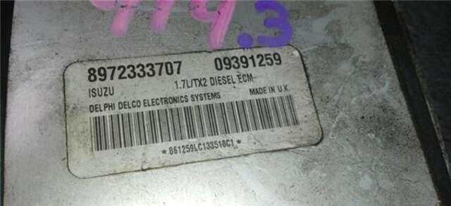 Centralita Motor ECU Opel Corsa 1.7 DTI