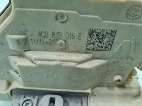Foto 3ª: Cerradura Puerta Trasera Derecha Audi A3 ATTRACTION 110CV 81KW [DDY] (2017)