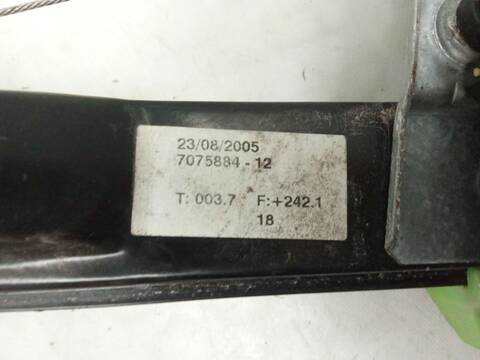 Foto 4ª: Elevalunas Eléctrico Trasero Derecho Bmw Serie 3 315 2.0 320D [2 0 LTR. - 130 KW TD CAT] 177CV [N47D20C] (2007)